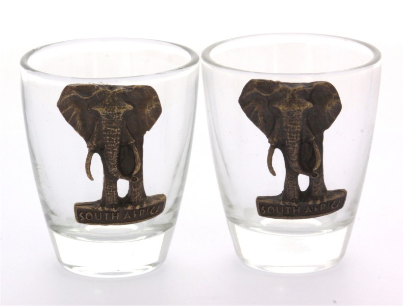 Elephant Tot Glass Set