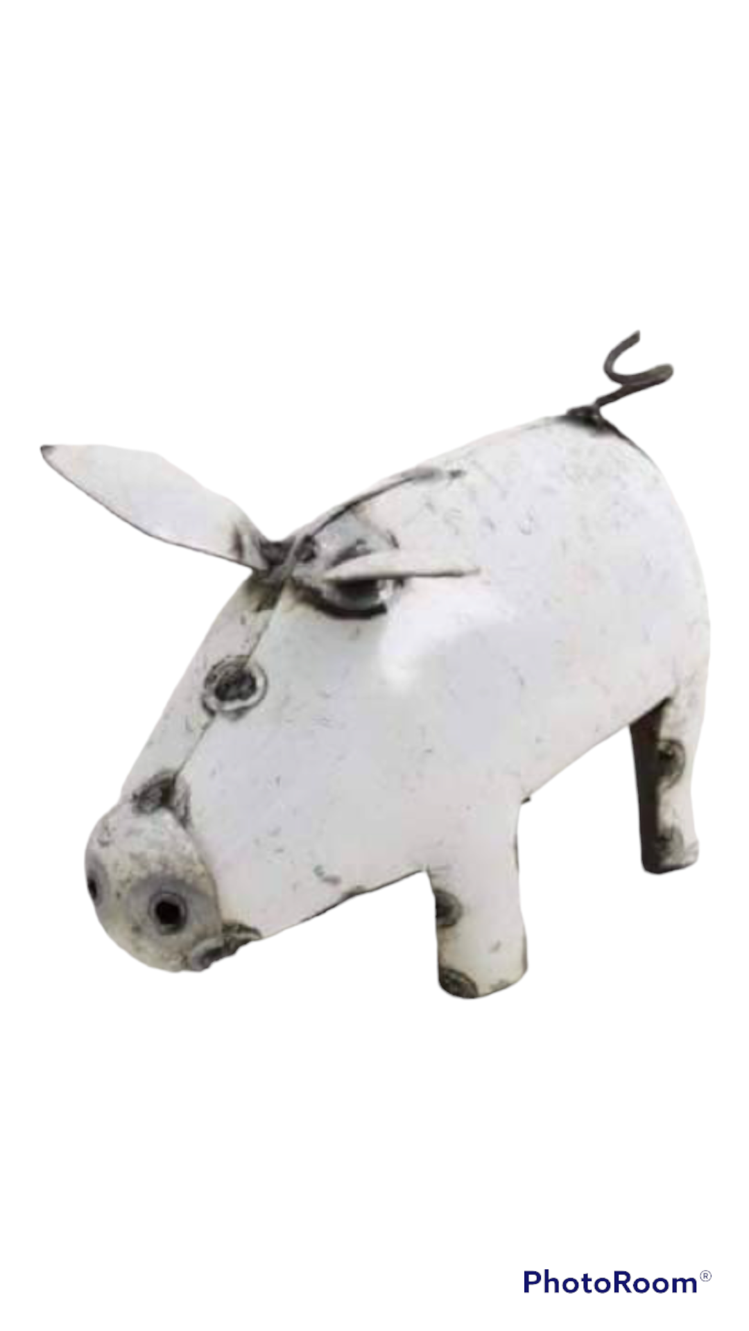 Piggy Metal Sculpture by Spencer