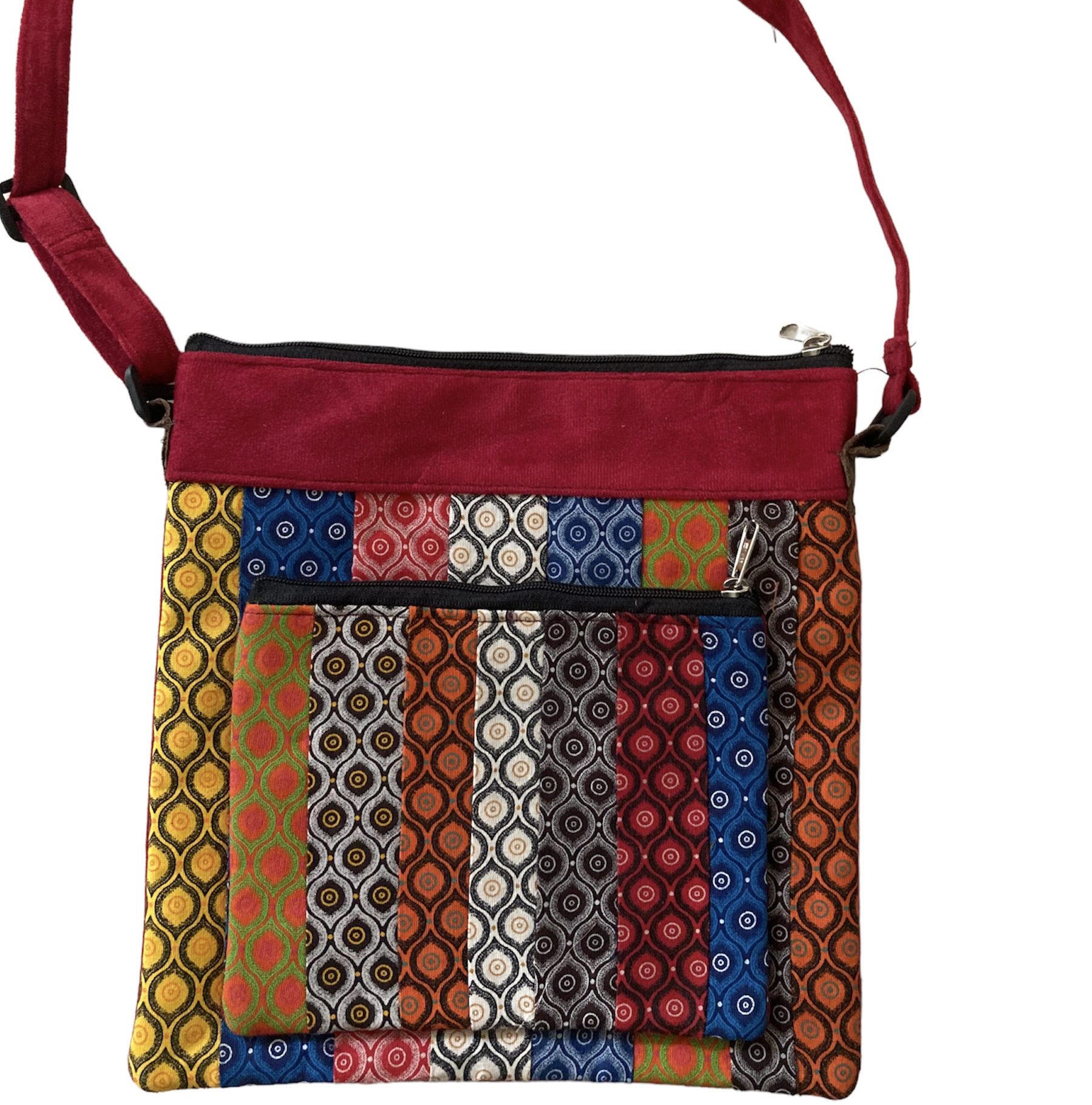 Shweshwe Handbag from South Africa - S002