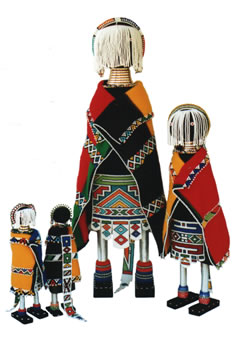 Ndebele Dolls from Africa