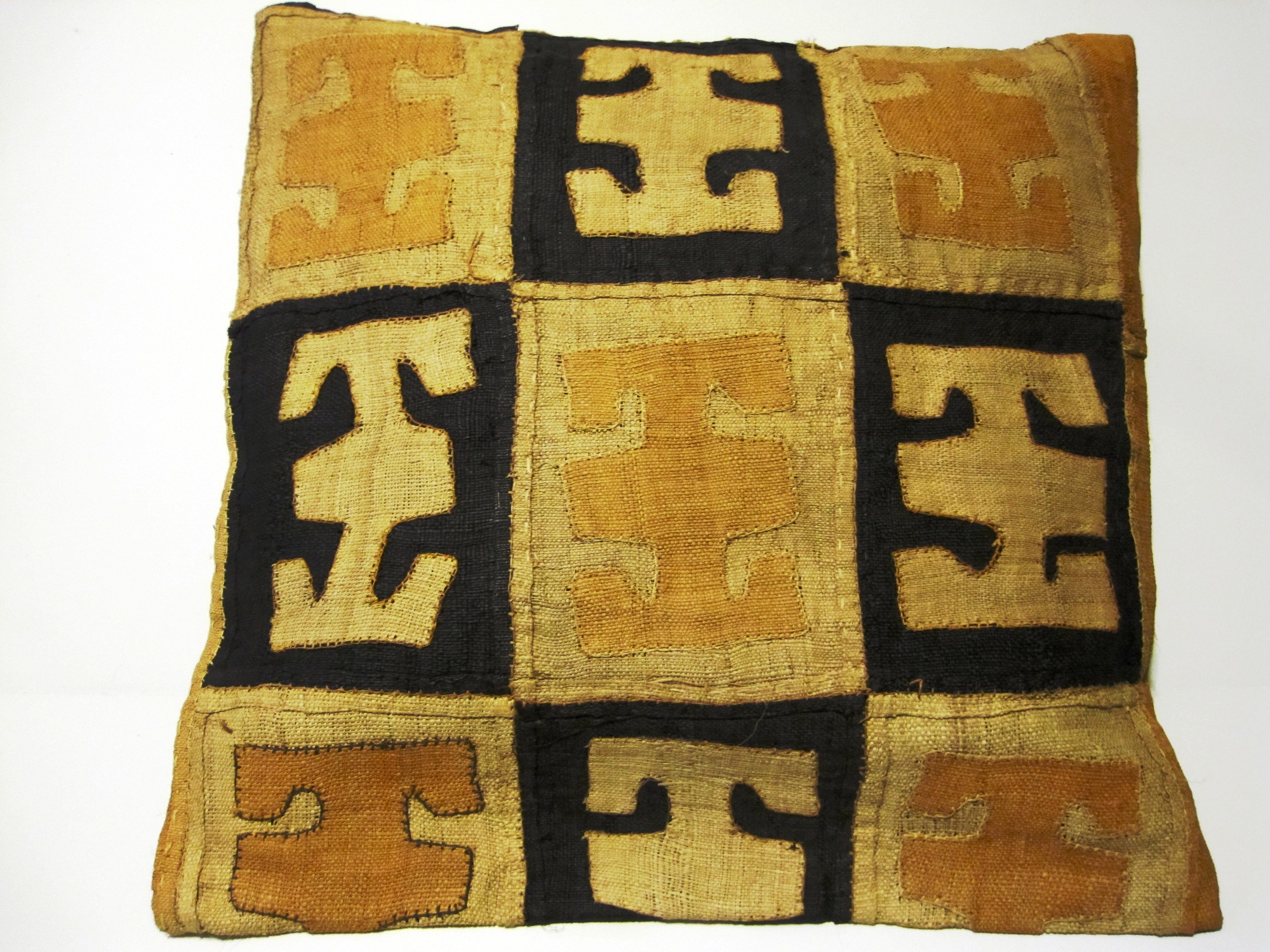 African Kuba Cloth Pillow Cover A2464