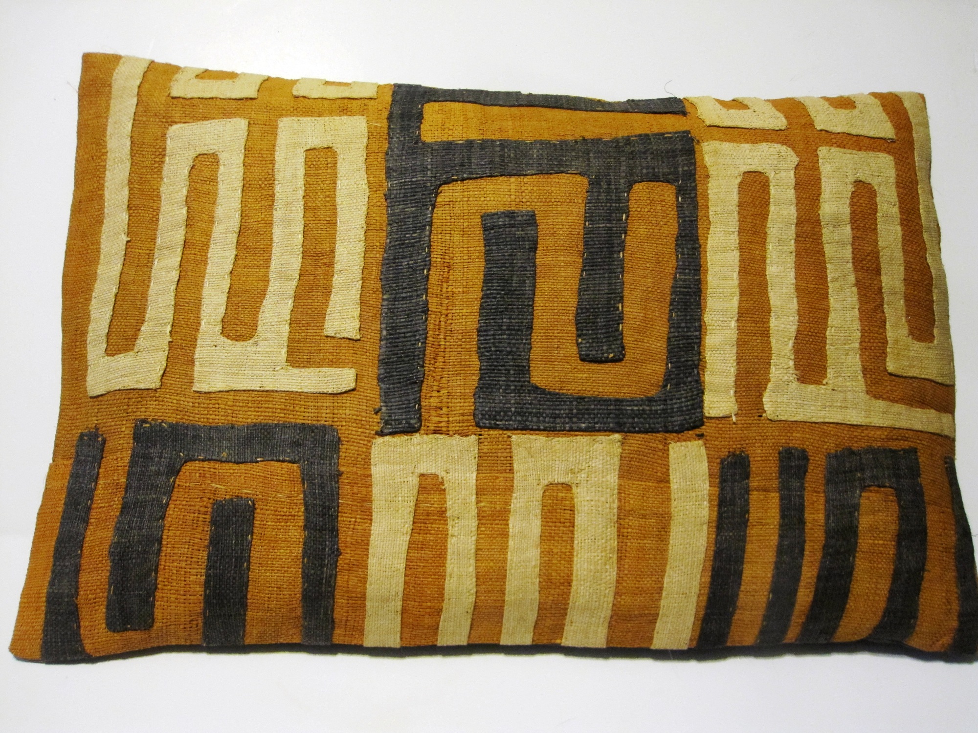 African Kuba Cloth Rectangular Pillow Cover AR2473