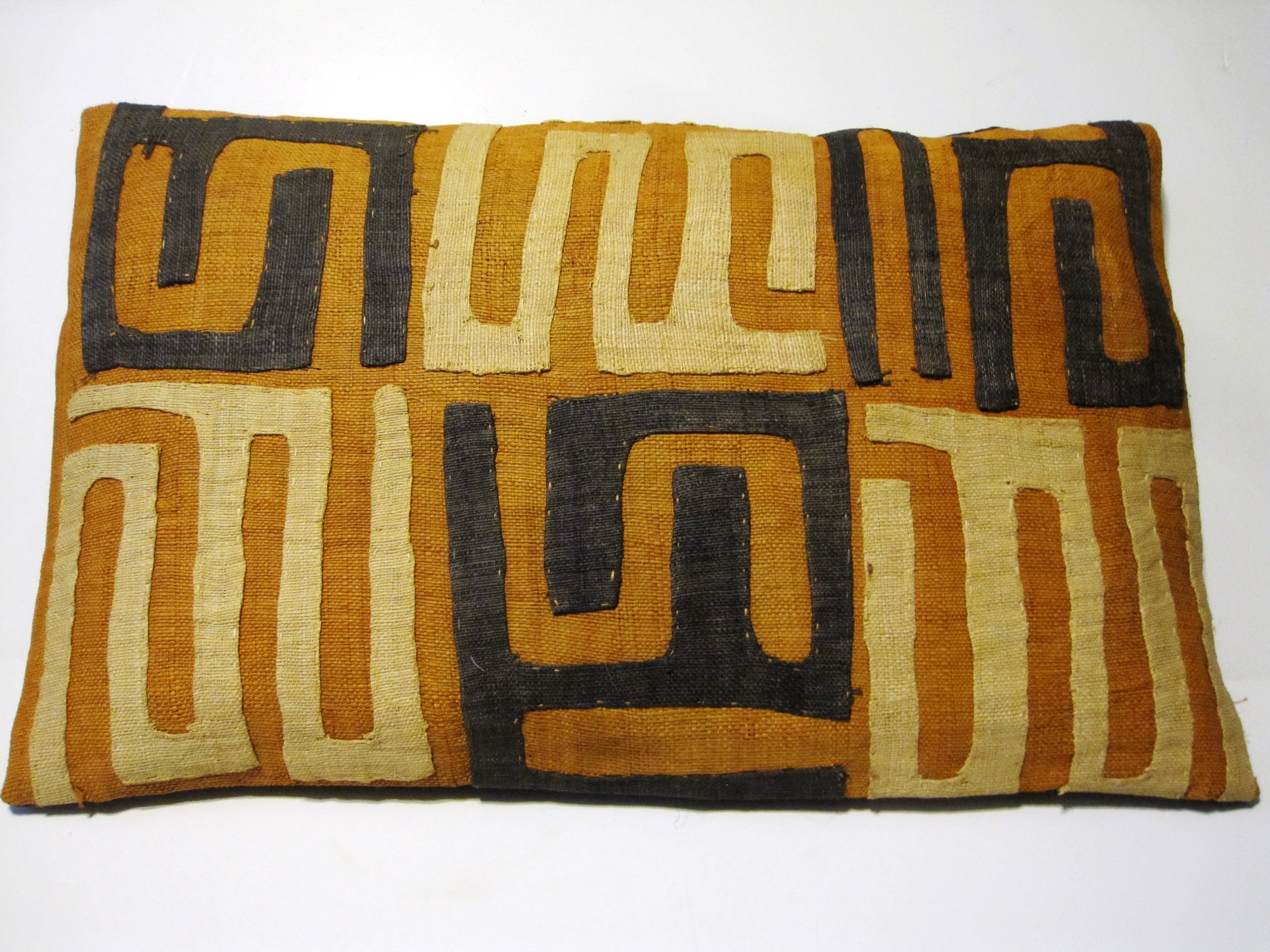 African Kuba Cloth Rectangular Pillow Cover AR2476