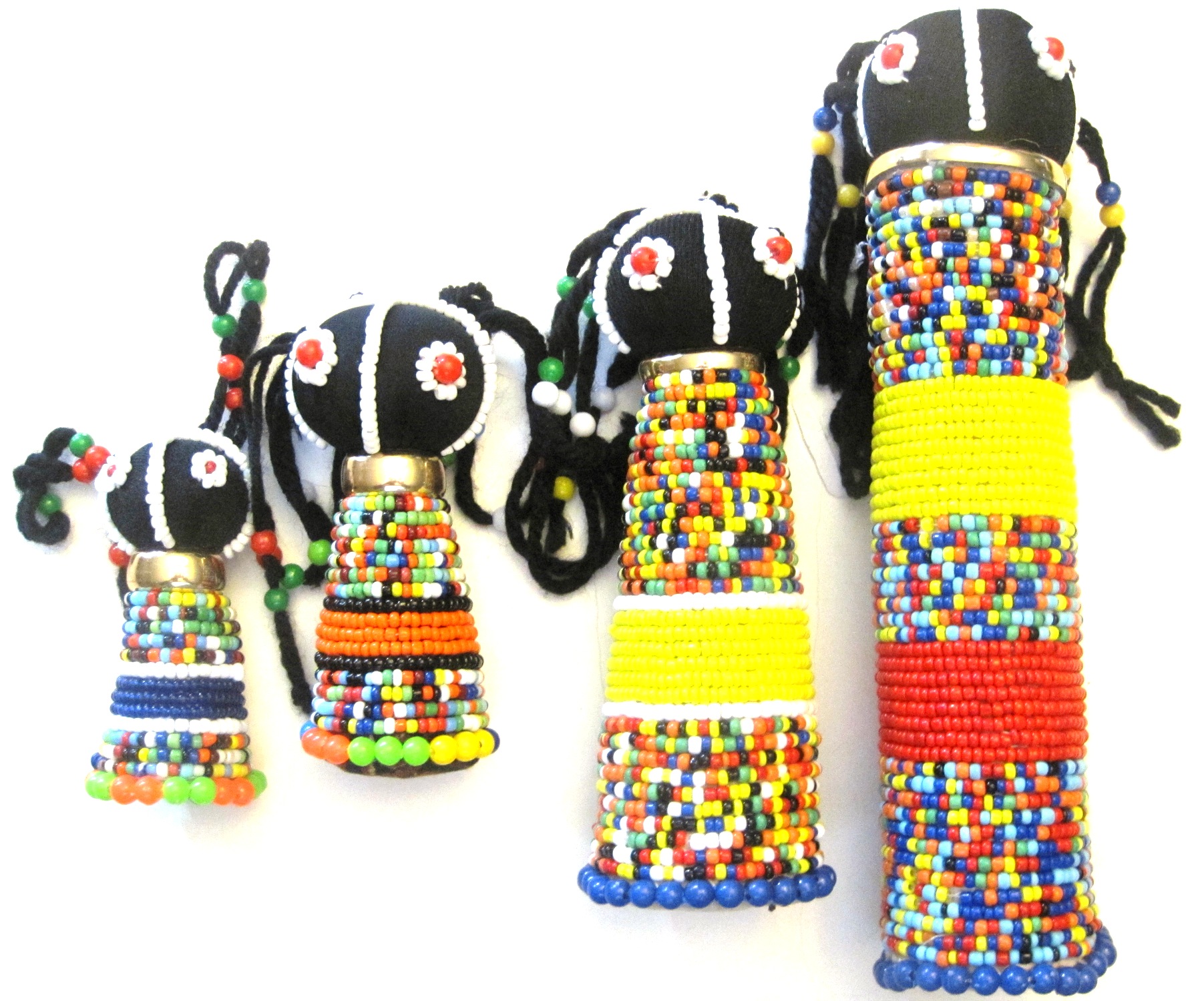 Ndebele Dolls - Set of 4