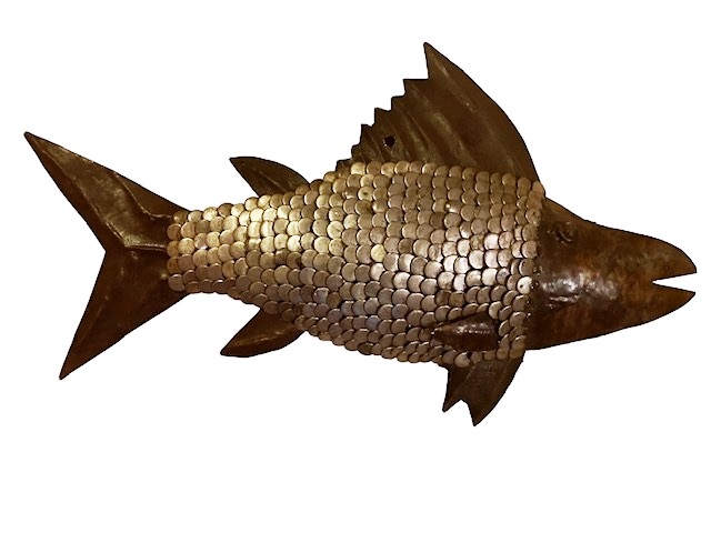 Fish Wall Art Metal Sculpture by Spencer