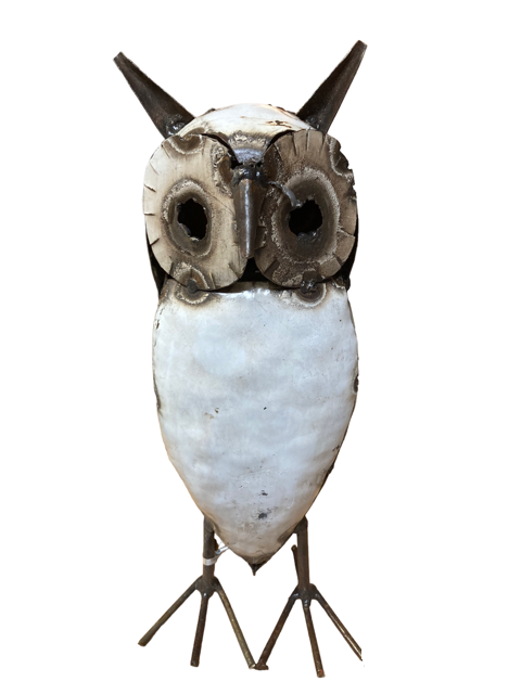 Owl Metal Sculpture by Spencer