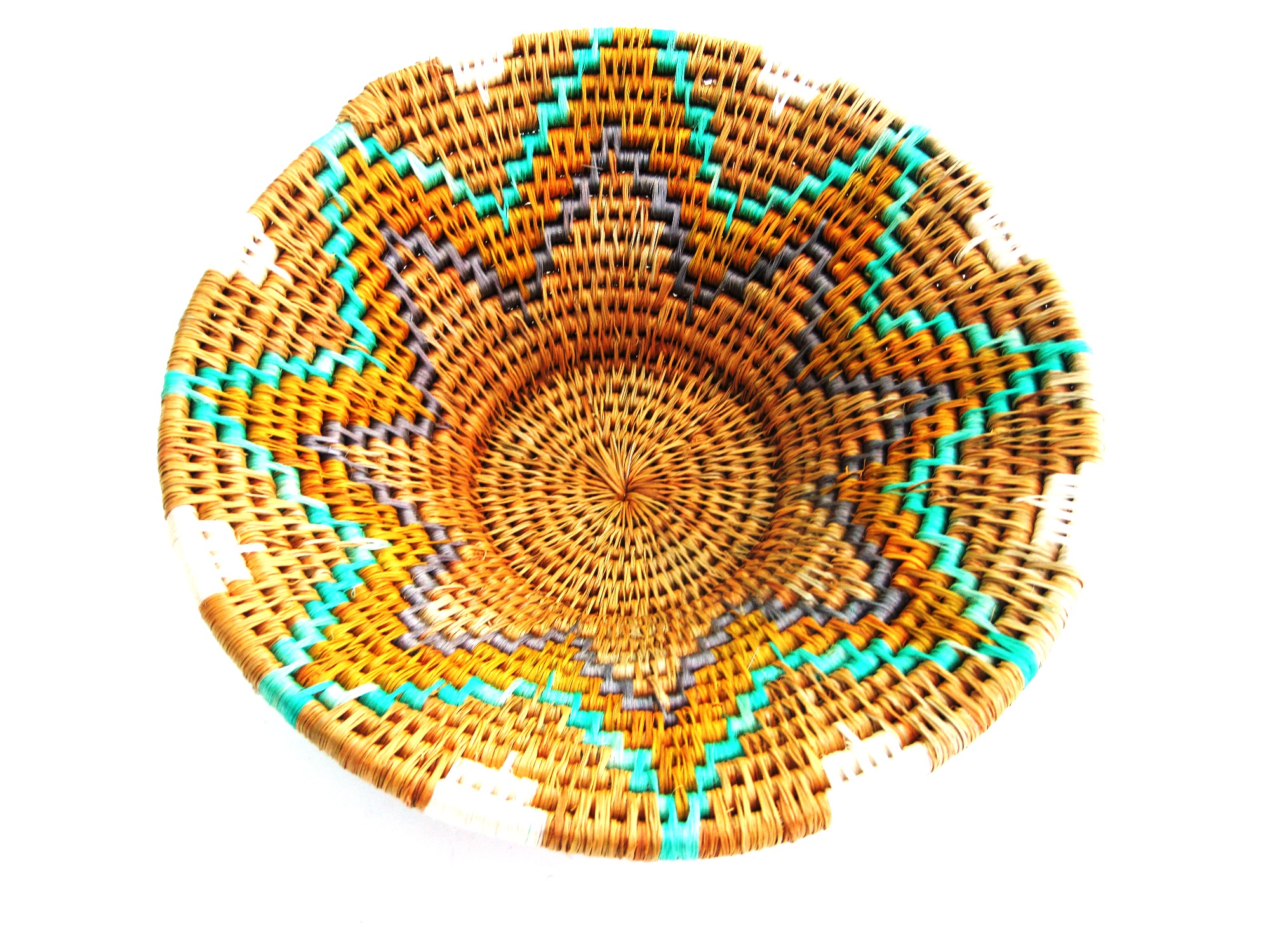 Handwoven Lutindzi Basket from Swaziland - Savannah - M