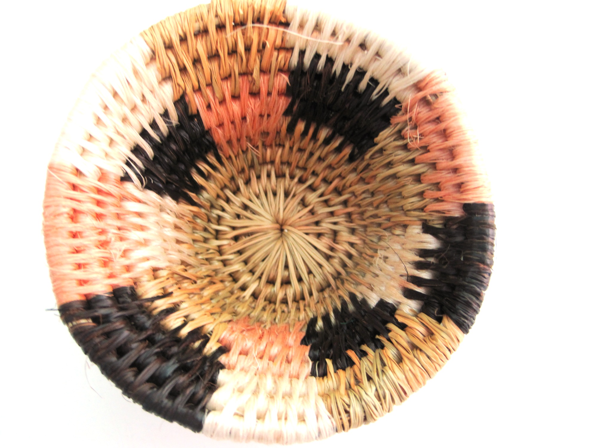 Handwoven Lutindzi Basket from Swaziland - Acacia - S