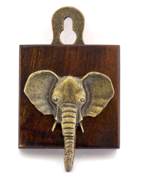 Single Elephant Head Key Hook