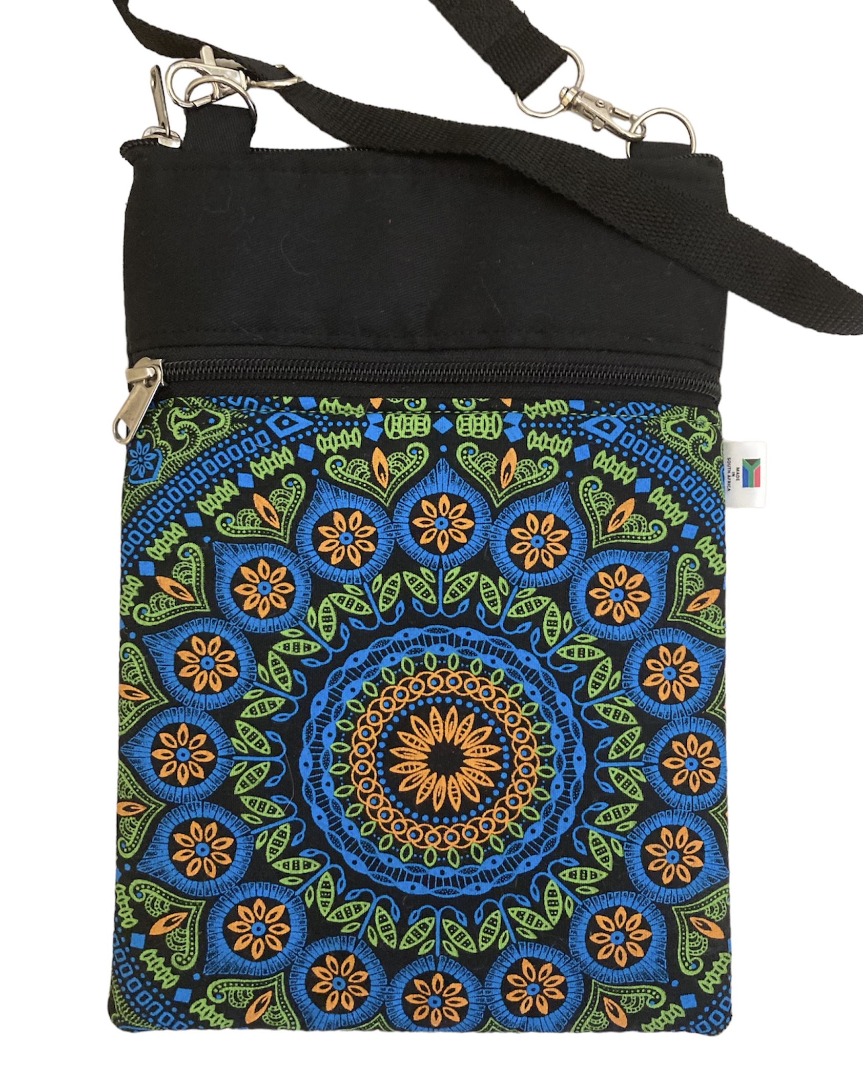 Shweshwe Handbag from South Africa - M004