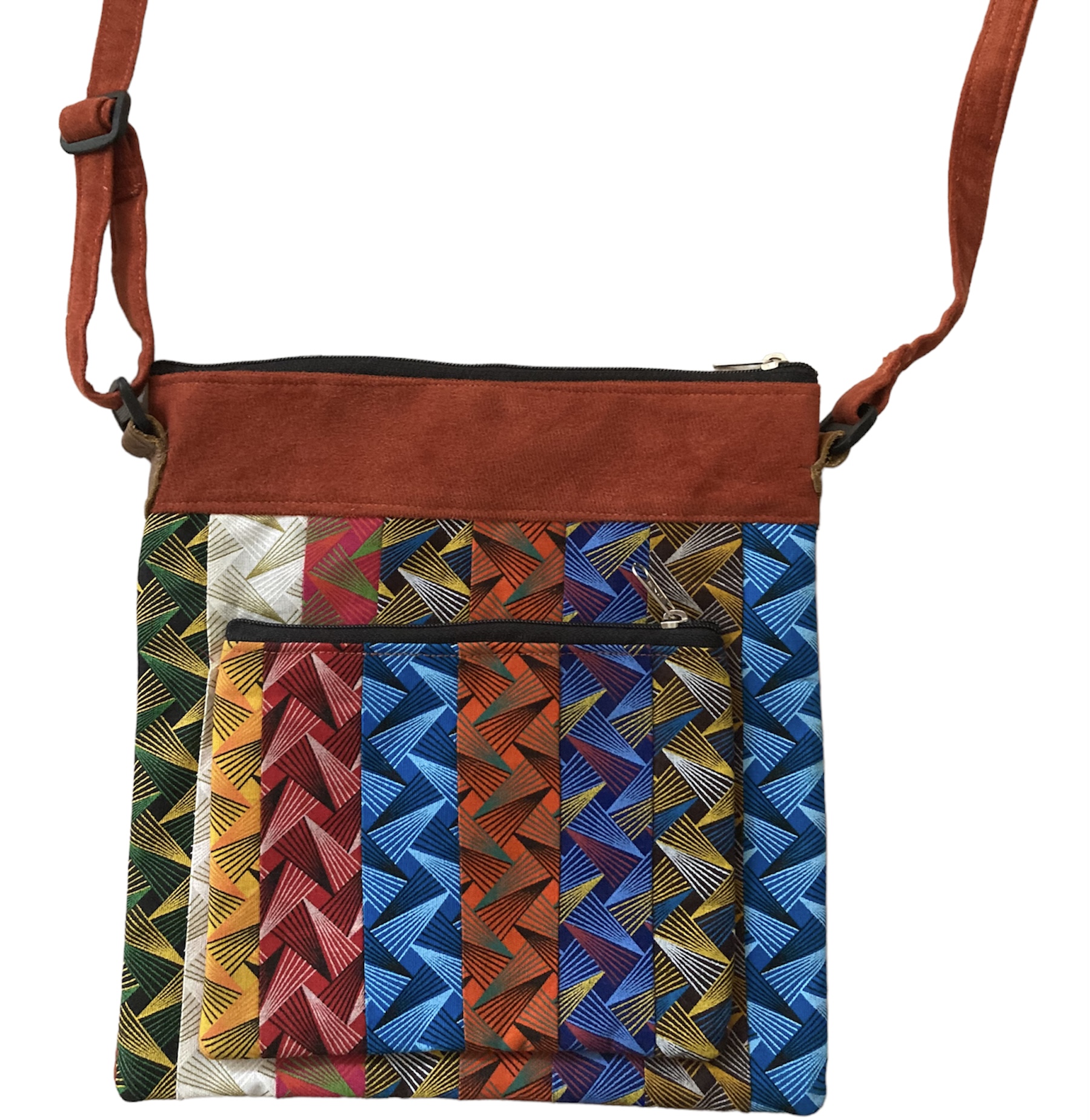 Shweshwe Handbag from South Africa - S003