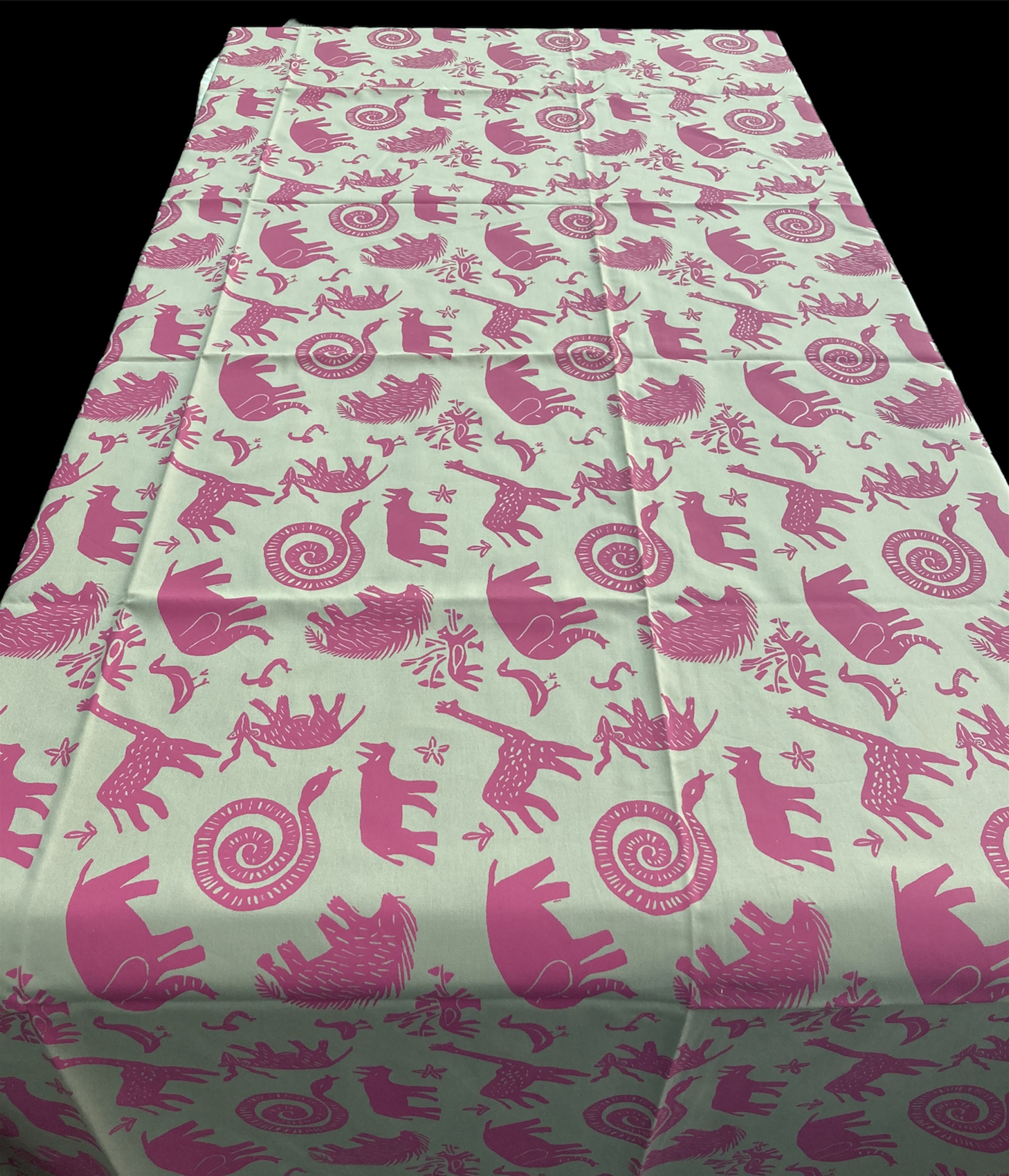 100% cotton Tablecloth approx. 98\" x 57\" from Namibia - # p20t