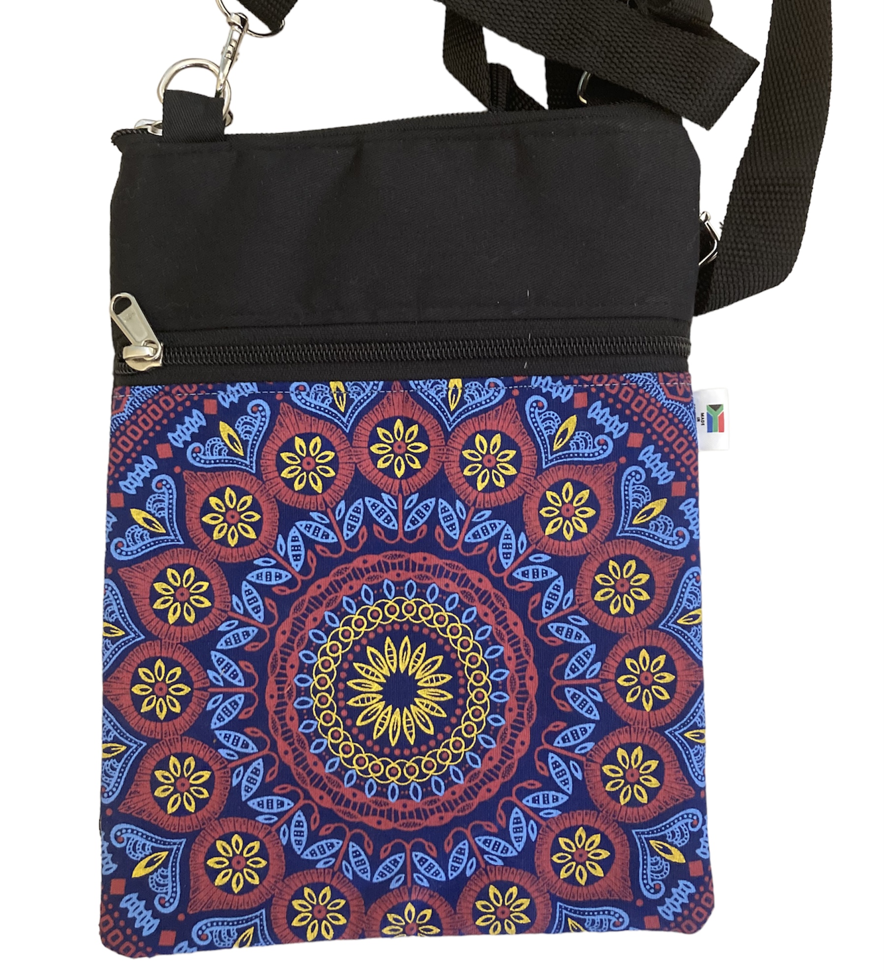 Shweshwe Handbag from South Africa - M002