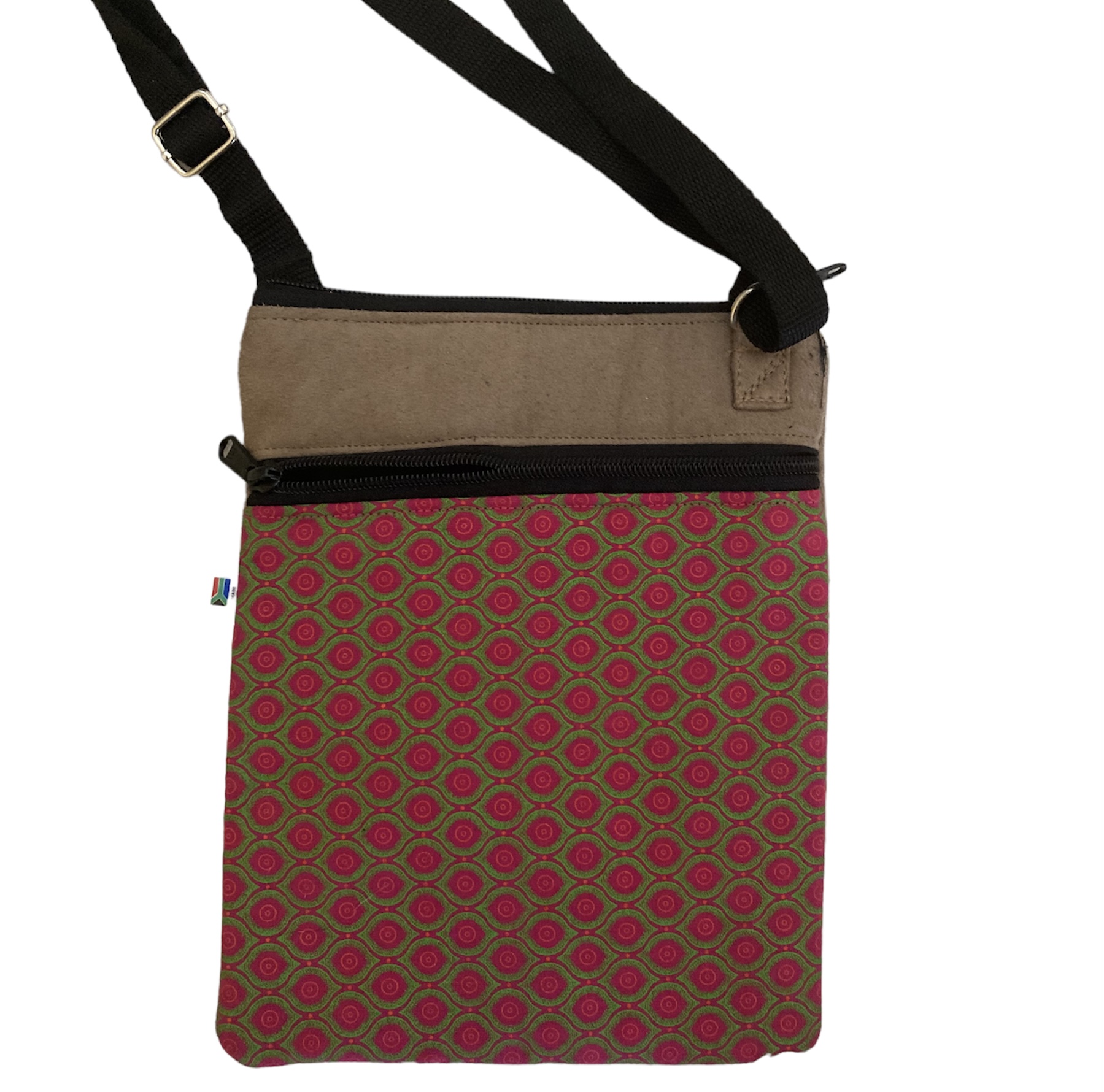 Shweshwe Handbag from South Africa - M001