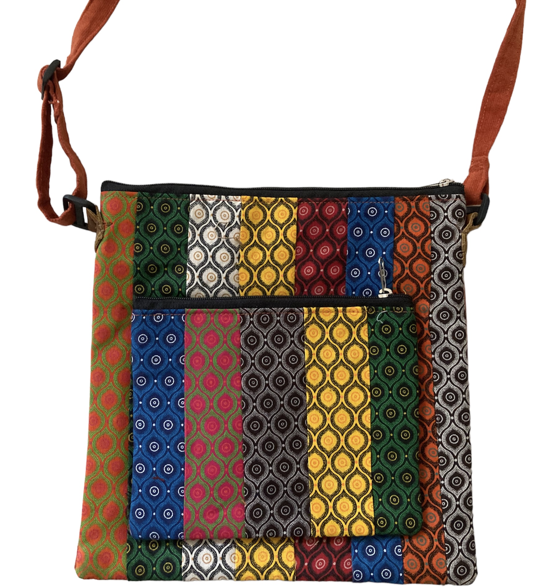 Shweshwe Handbag from South Africa - S005