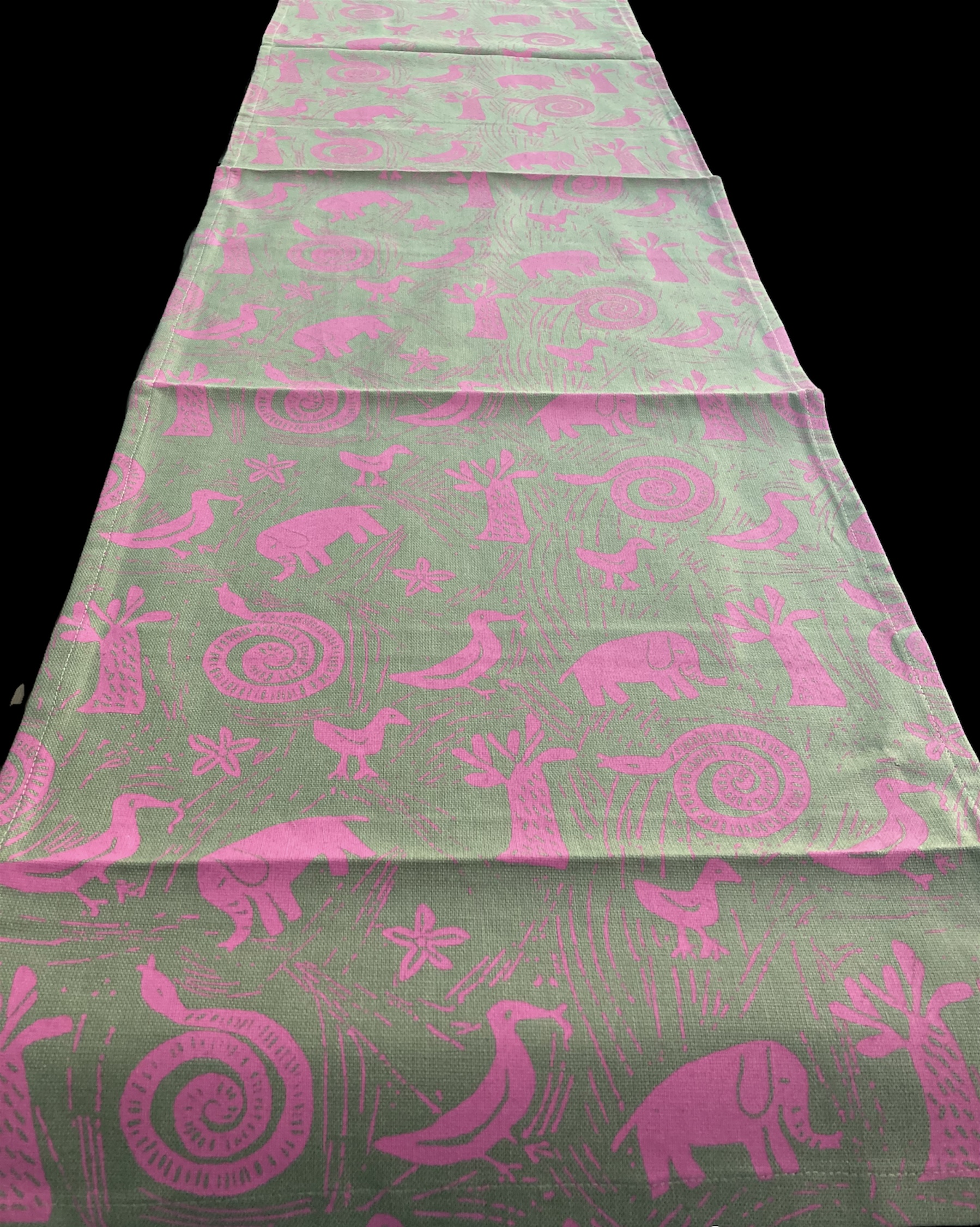 100% cotton Table Runner 96\" x 16\" from Namibia - Design 14l