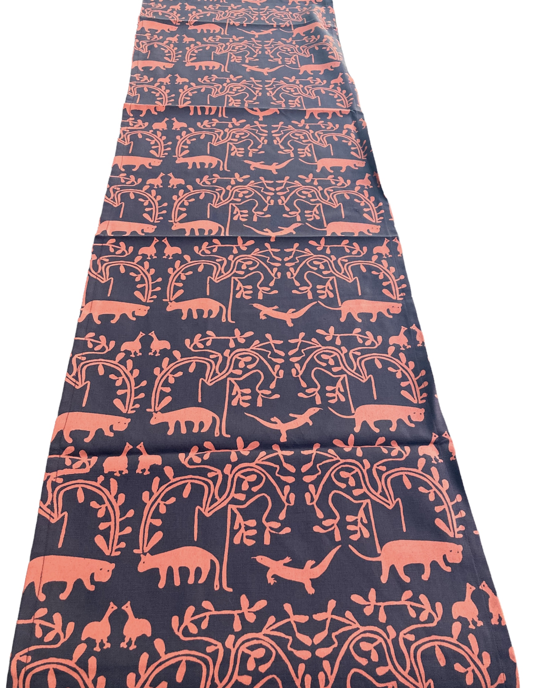 100% cotton Table Runner 58\" x 16\" from Namibia - Design 08s