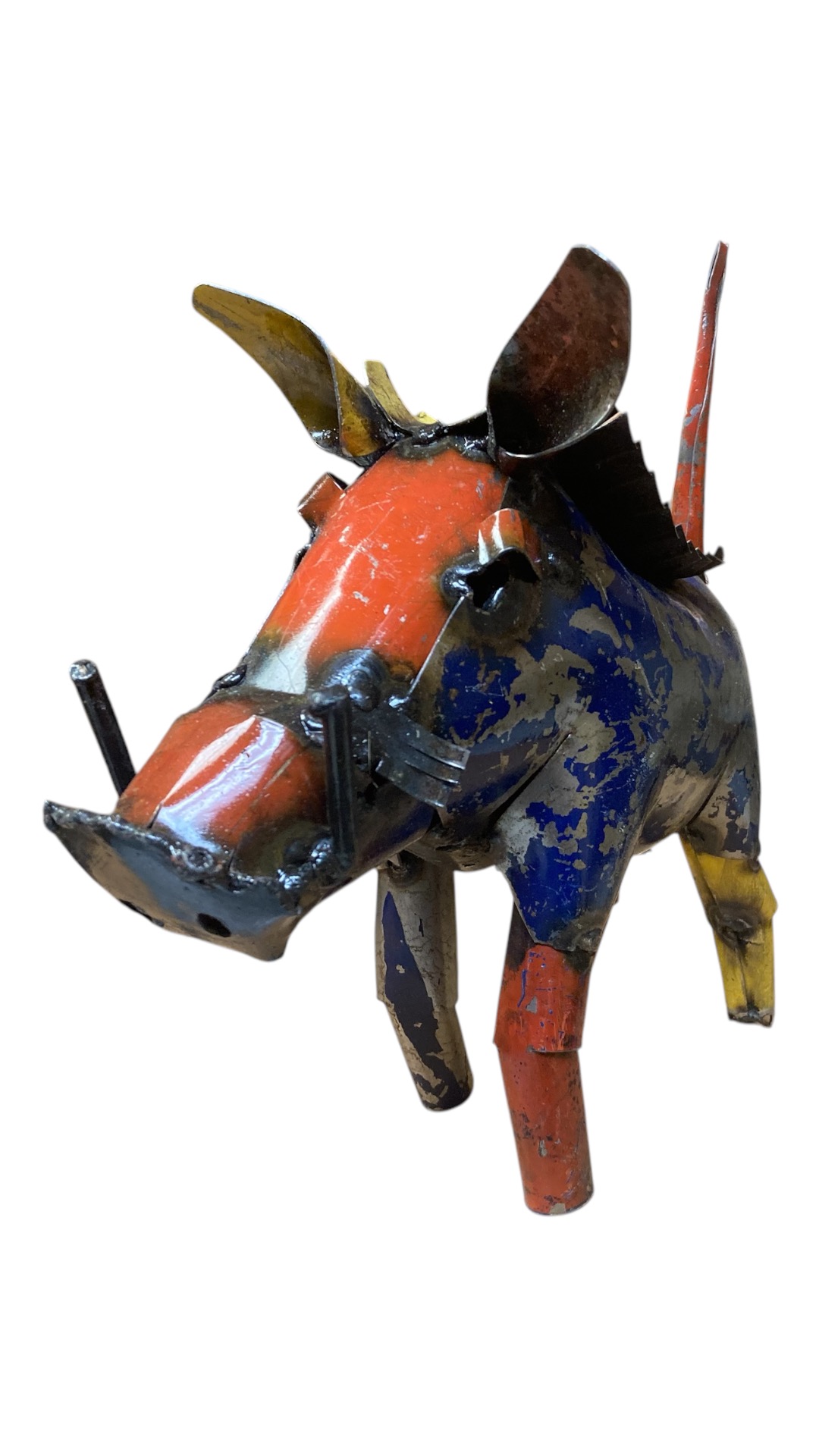 Warthog Metal Large Sculpture by Spencer