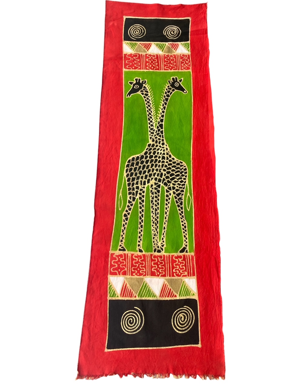 Hand Painted Zimbabwe Table Runner #003