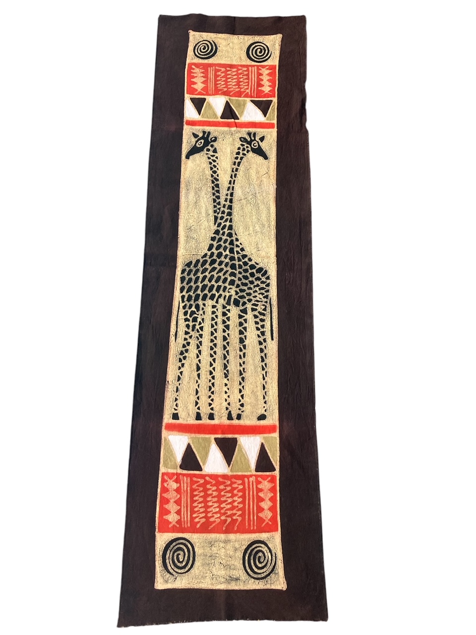 Hand Painted Zimbabwe Table Runner #008