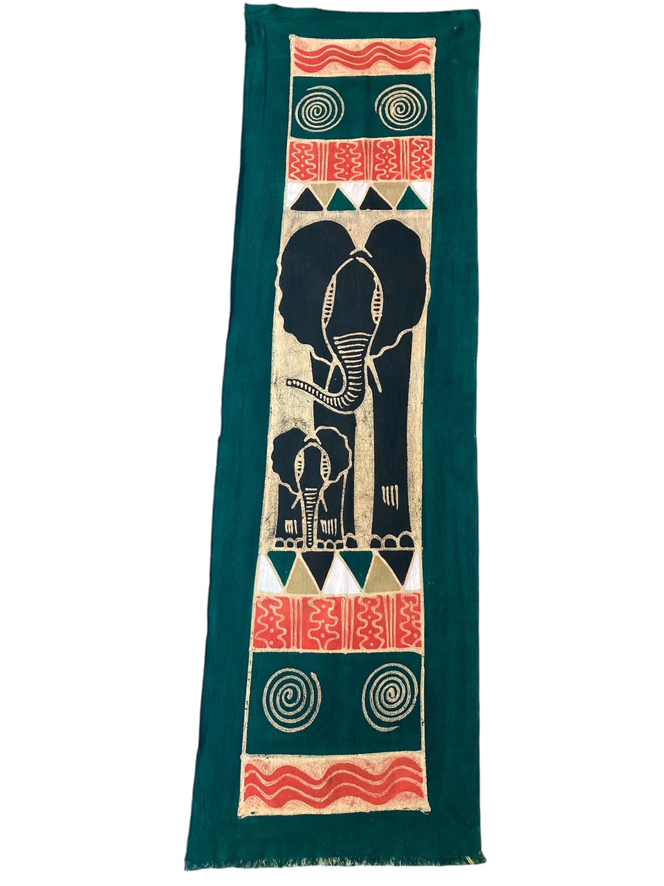 Hand Painted Zimbabwe Table Runner #013