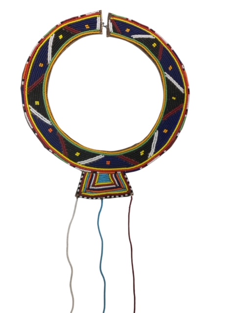 Beaded Maasai Necklace - Small - 02