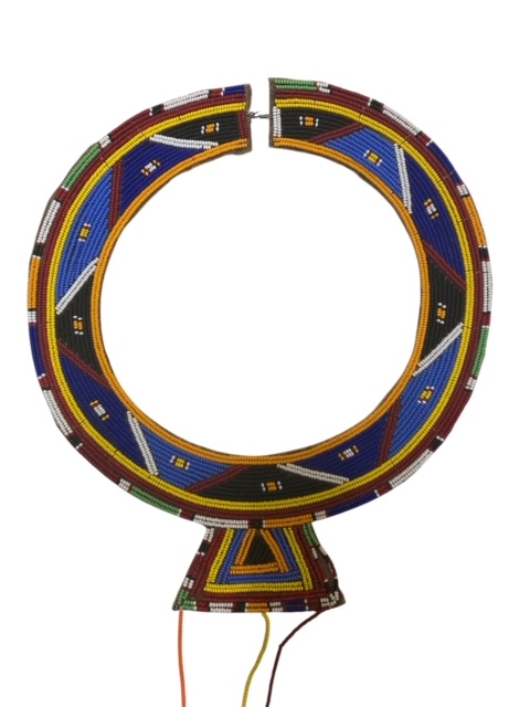 Beaded Maasai Necklace - Large - 02