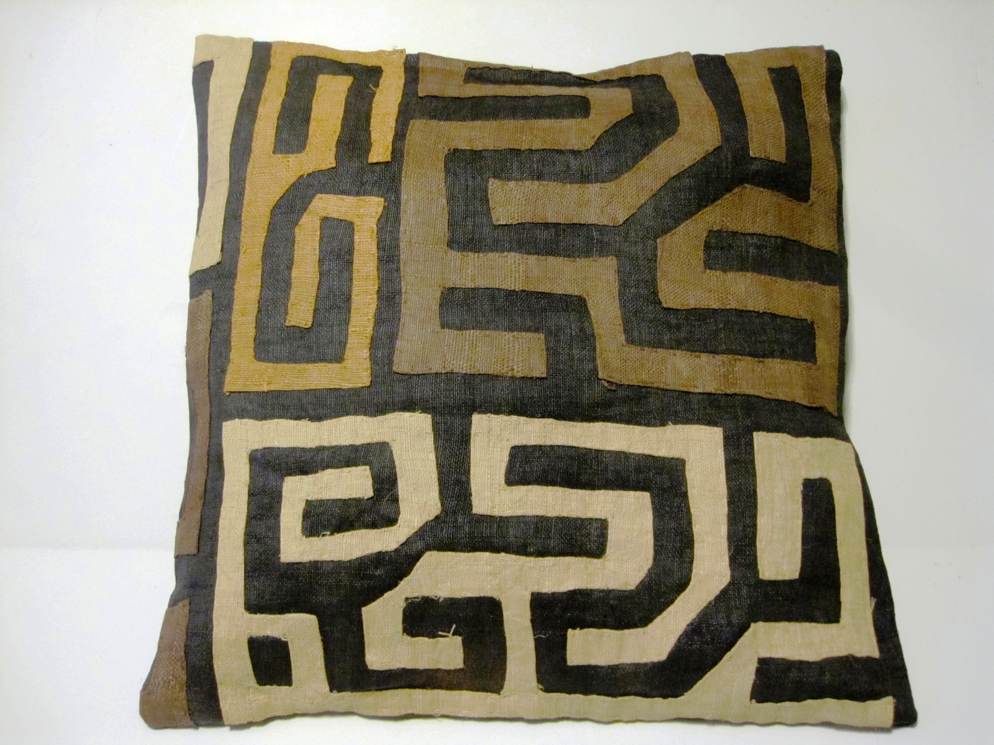 African Kuba Cloth Pillow Cover A2460
