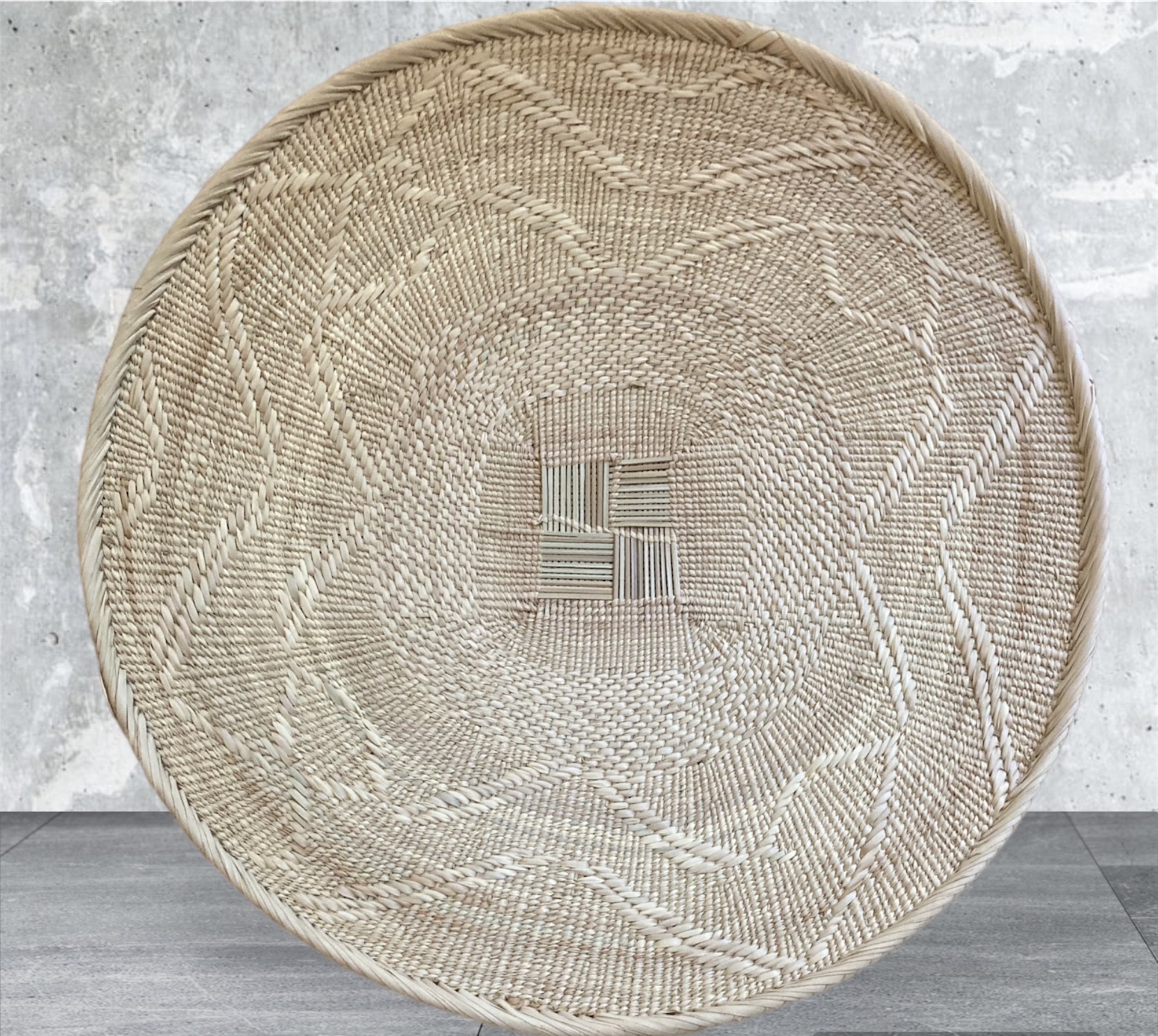 Natural Flat Binga Baskets