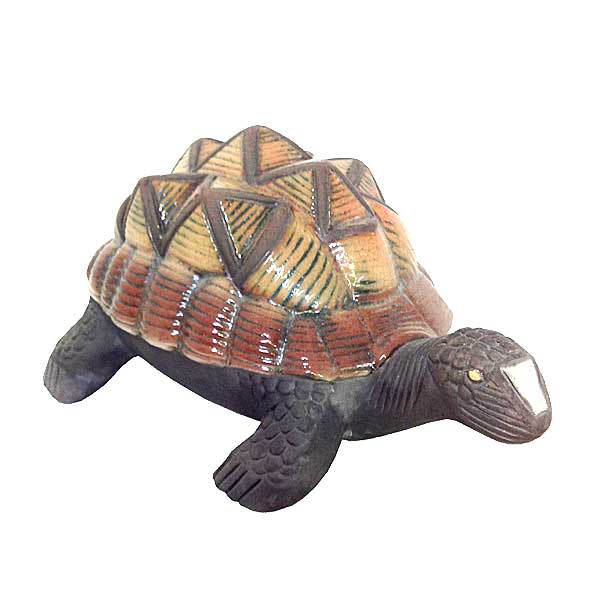 Tortoise - Raku Ceramic Art