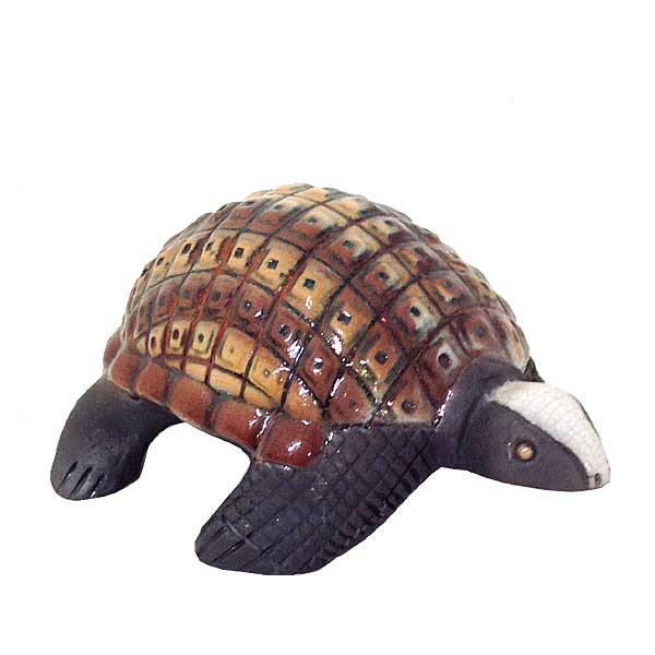 Turtle - Raku Ceramic Art