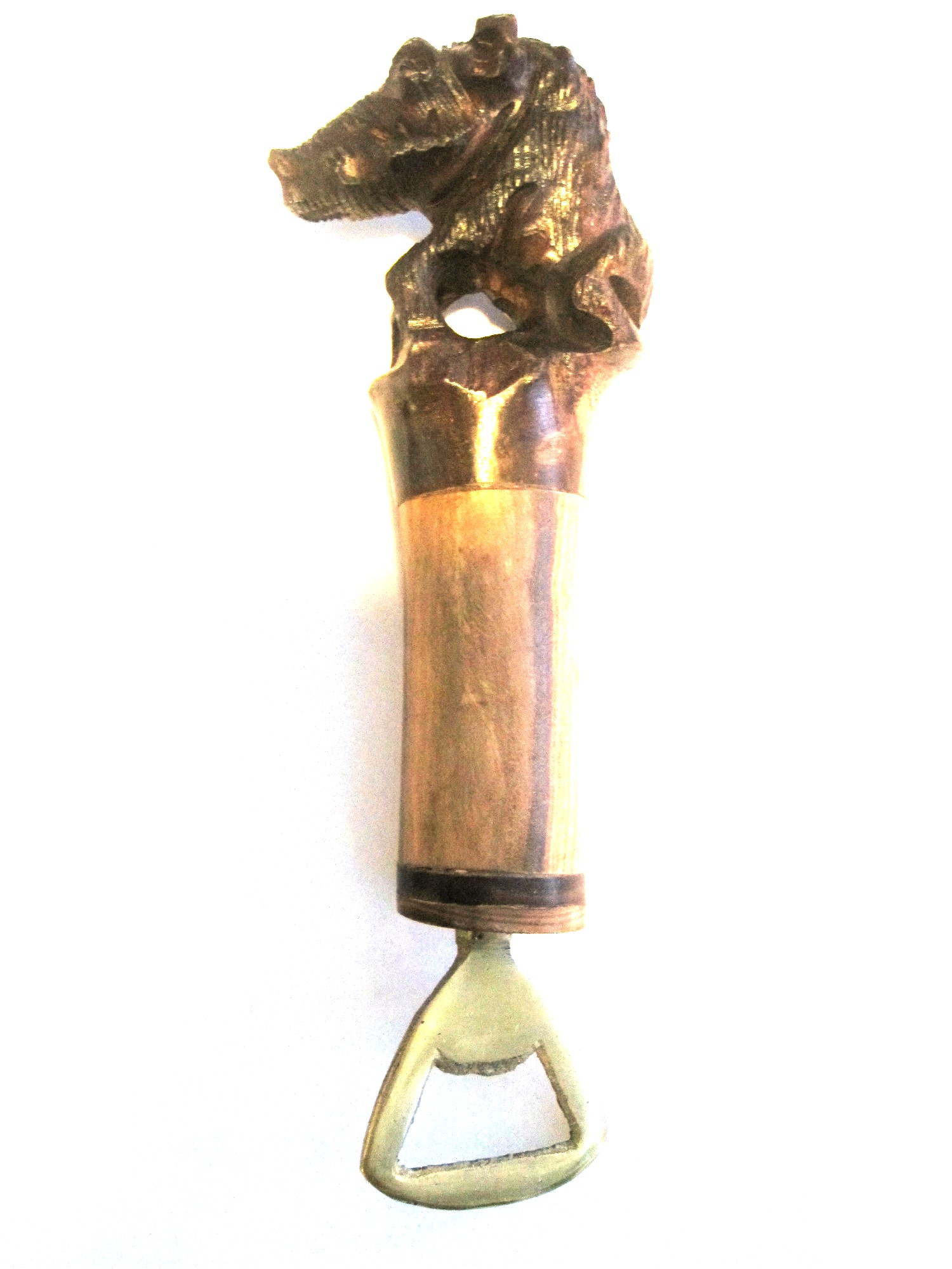 Ironwood Warthog Wood Bottle Opener