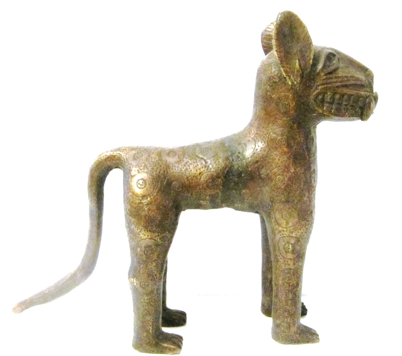 Benin Style Bronze Leopard from Nigeria