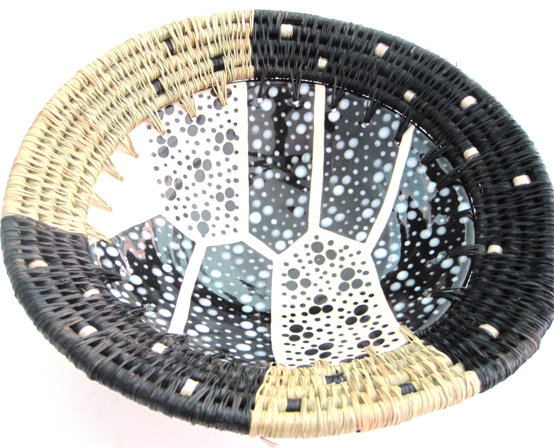 Ceramic V-Bowl - Pebbles