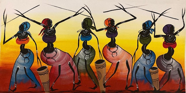 Paintings from Uganda - Kaikara