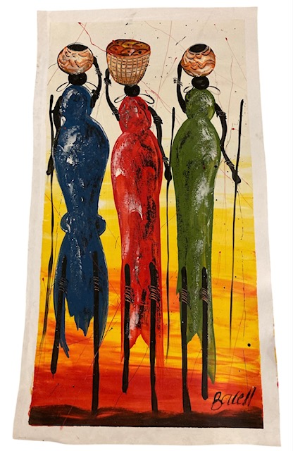 Paintings from Uganda - Temba