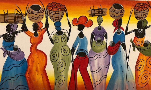 Paintings from Uganda - Nantale