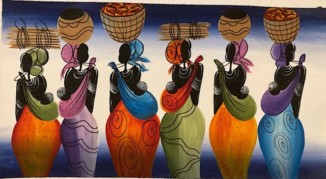 Paintings from Uganda - Eva