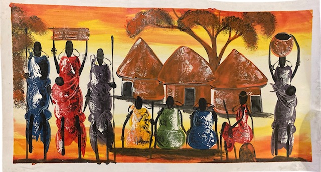 Paintings from Uganda - Kissa