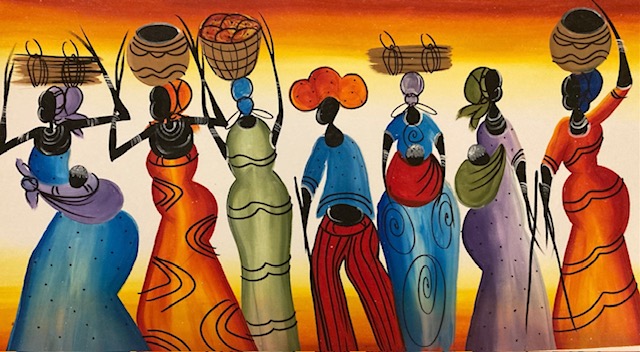 Paintings from Uganda - Namazzi