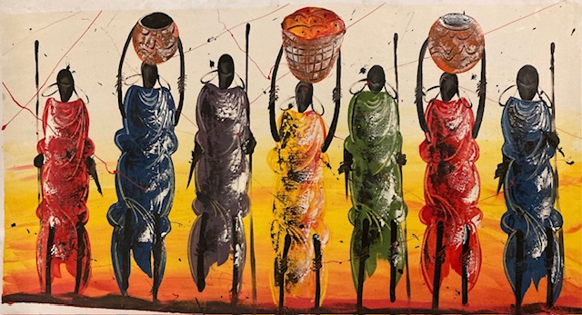 Paintings from Uganda - Nasiche