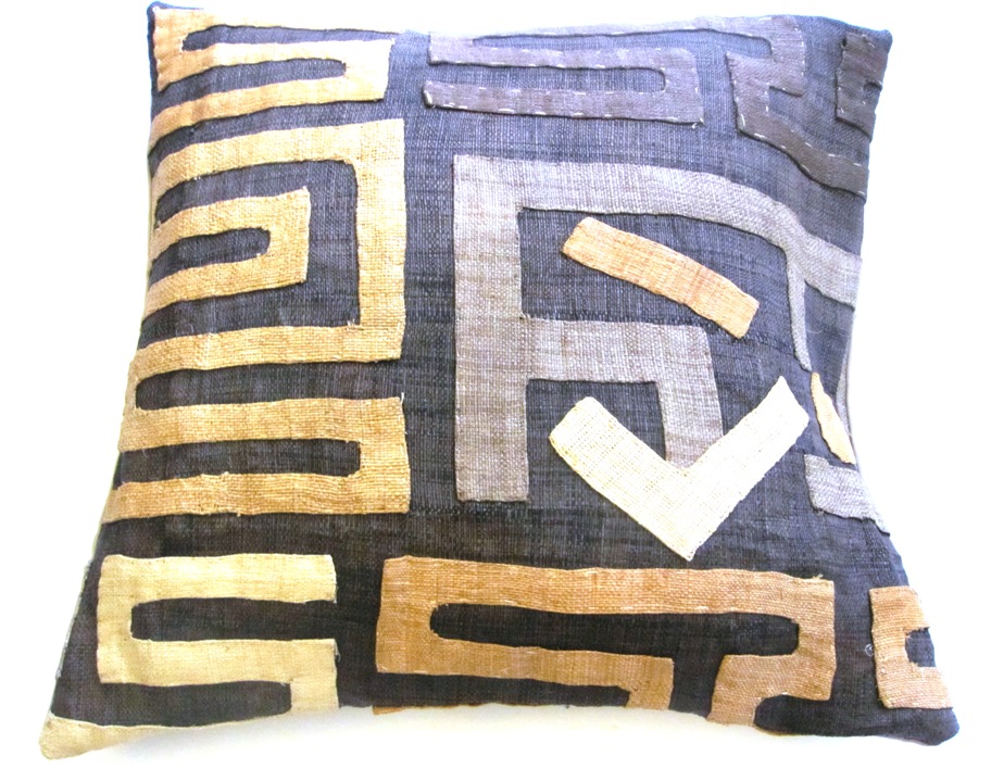 Vintage Kuba Cloth Pillows