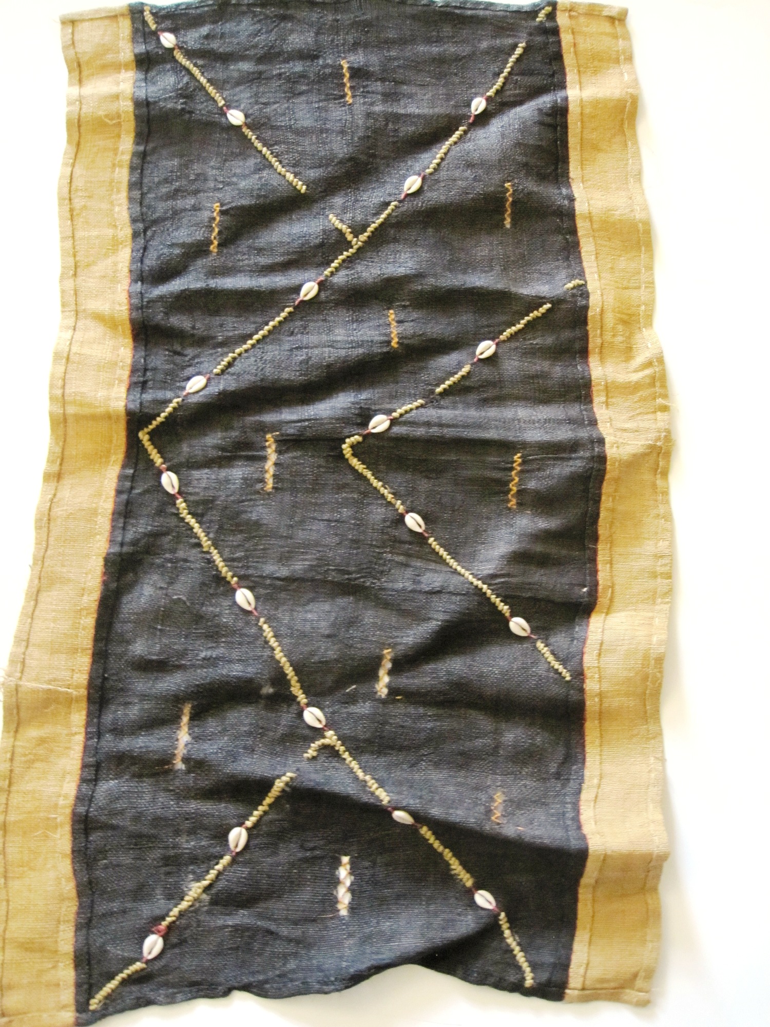 Kuba Cloth textile Strip #001