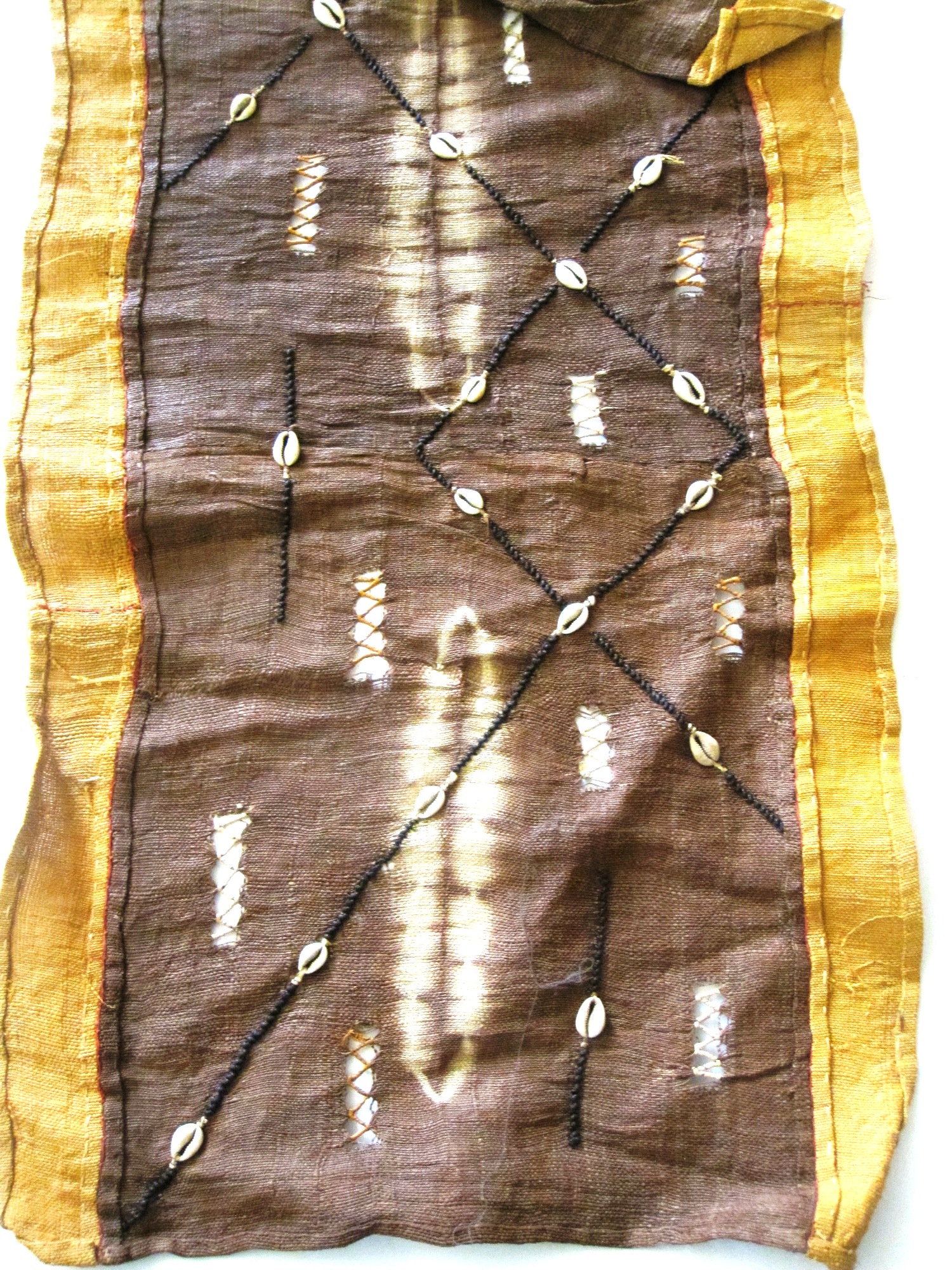 Kuba Cloth textile Strip #002