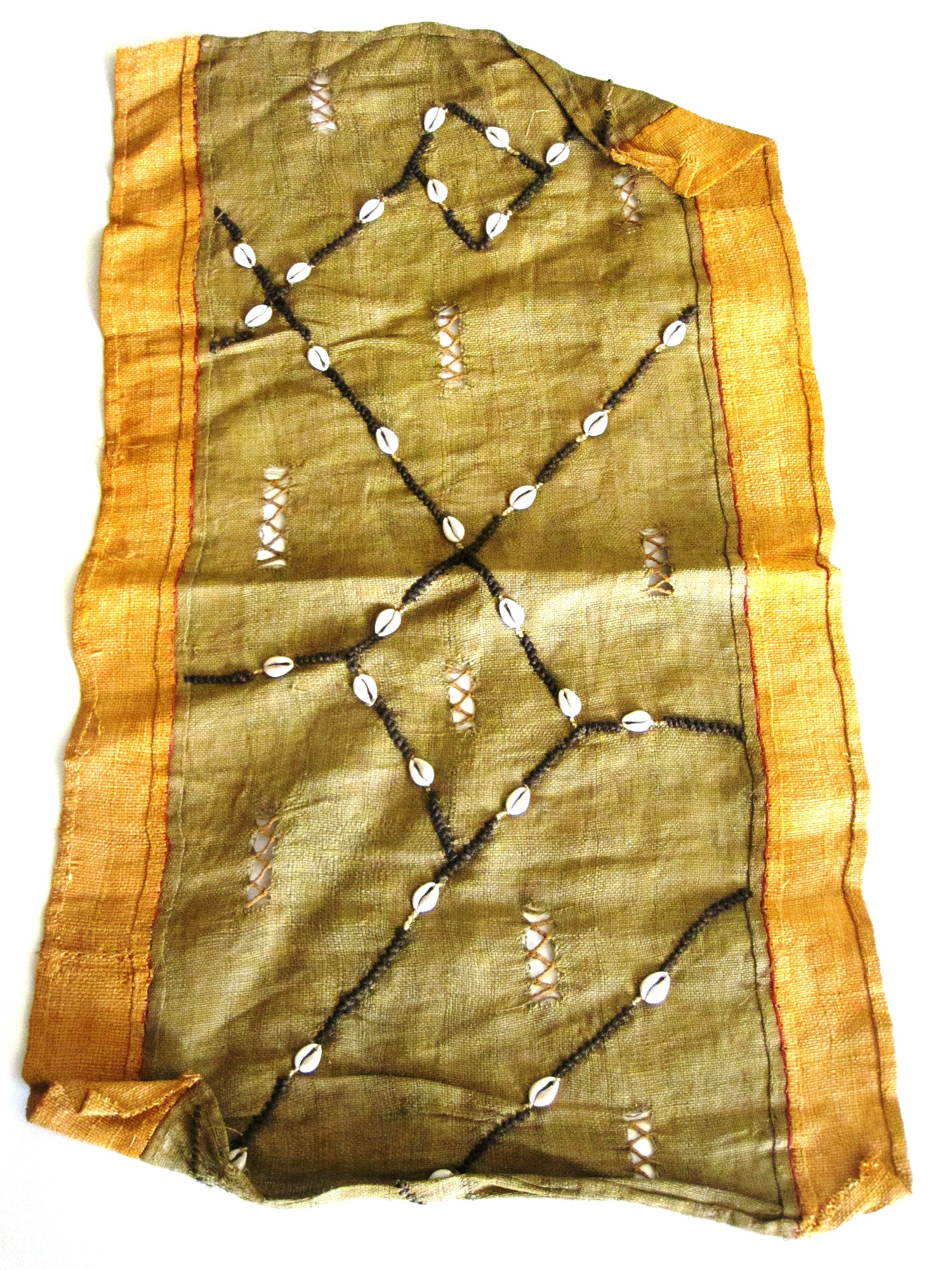 Kuba Cloth textile Strip #009