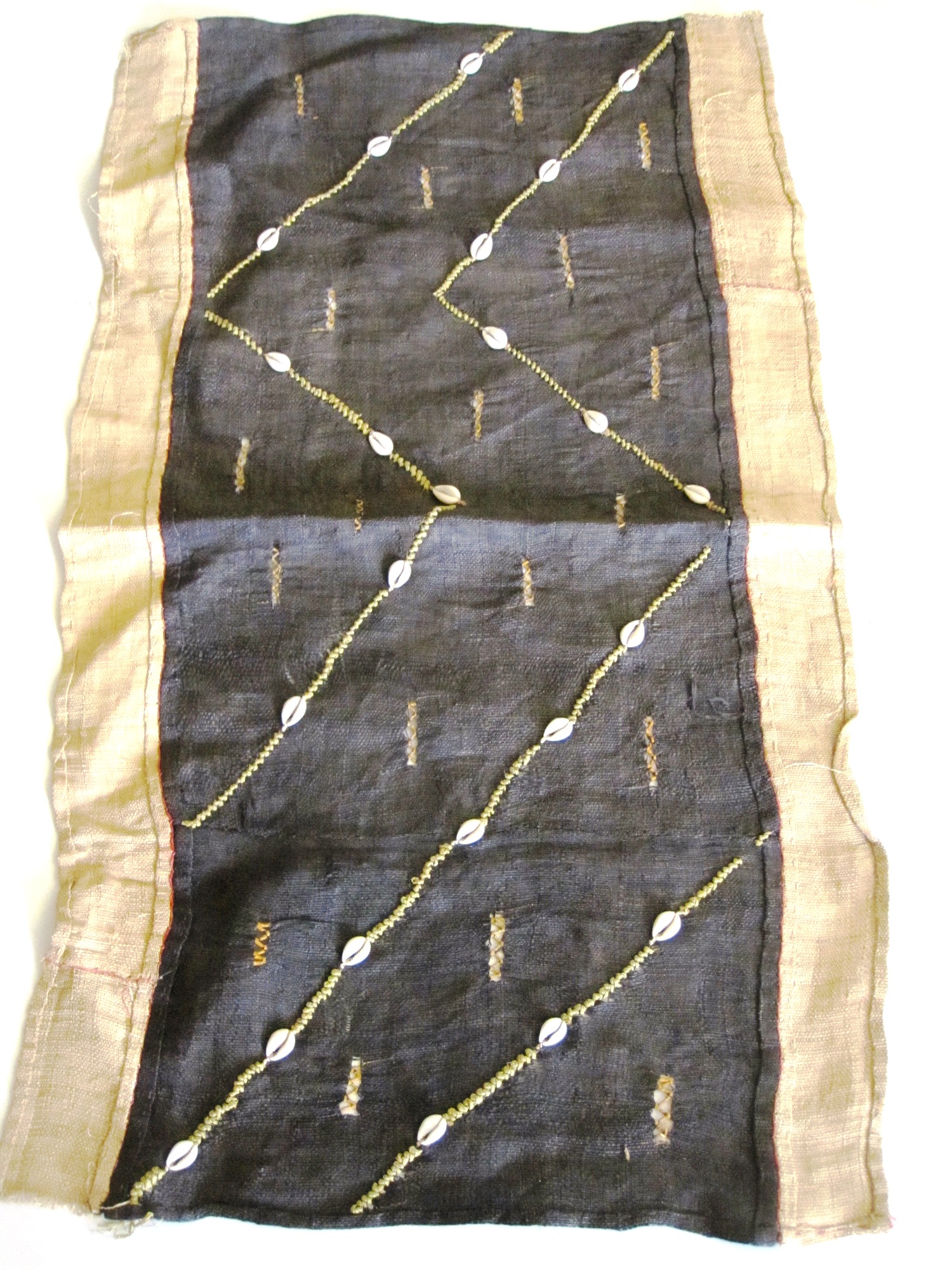 Kuba Cloth textile Strip #010