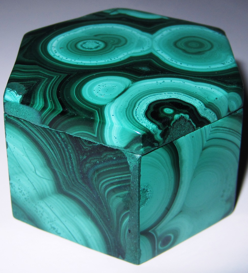 Malachite Boxes & Bowls