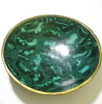 Malachite Bowl from Congo #008