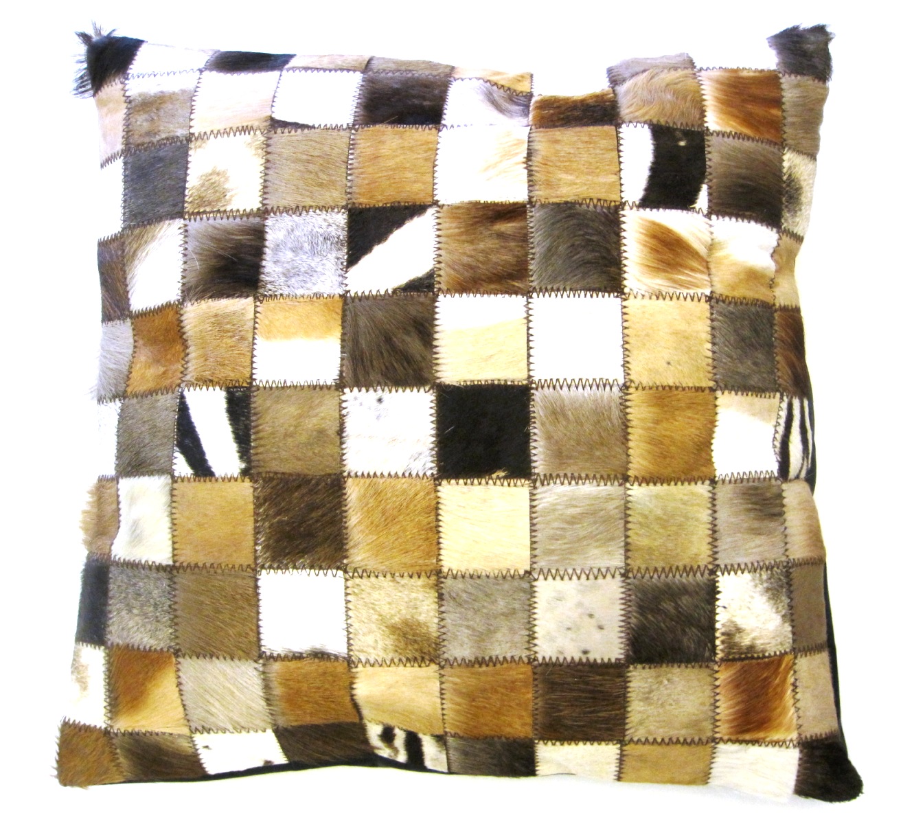 African Hide Pillow Covers