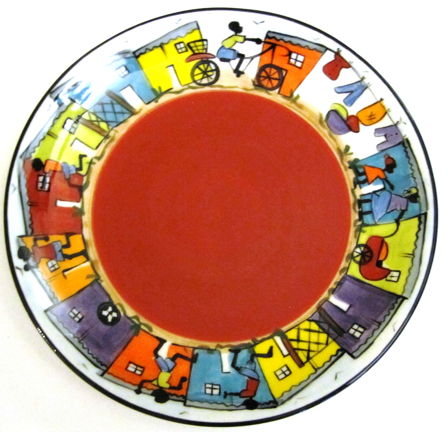 Round Side Plate Township Range #002